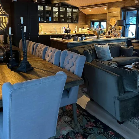 Luxury Mountain With Hot Tub And Trails Gautefall